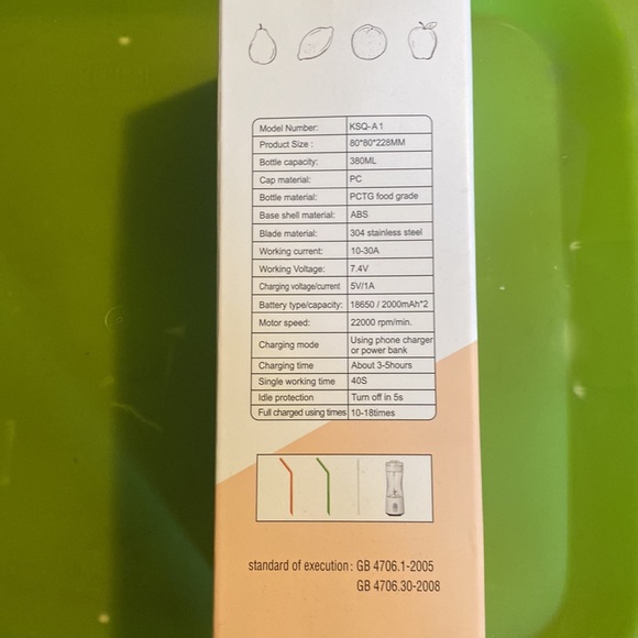 Portable blender - Picture 3 of 4